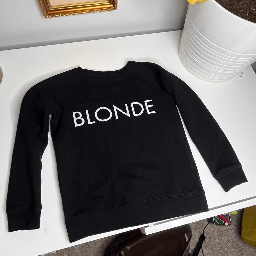 Girls “Blonde” sweater